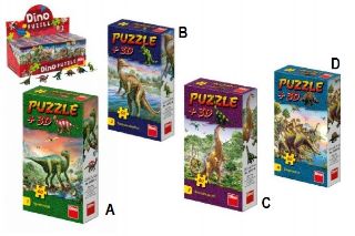 Obrázek z Puzzle 60ks Dino (24) 